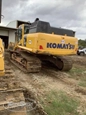 Used Excavator in yard for Sale,Used Komatsu Excavator ready for Sale,Back of used Komatsu for Sale